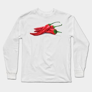 Chile de árbol (Tree Chili) Long Sleeve T-Shirt